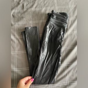 Spanx “leather” leggings